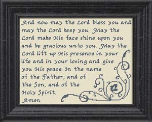 The Benediction - Numbers 6:24-26